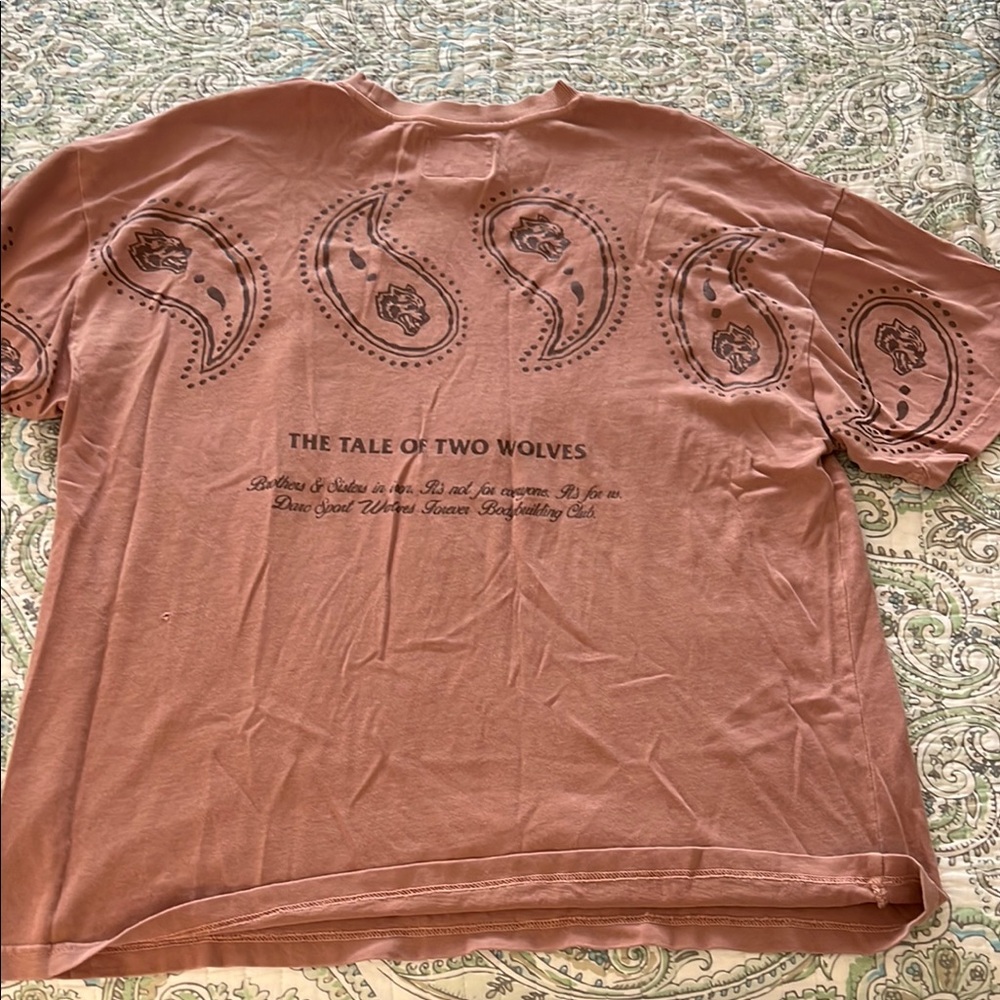 Darc Sport Paisley Back Print T